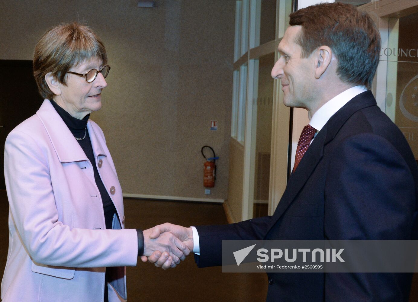 Russian State Duma Speaker Sergei Naryshkin visits France