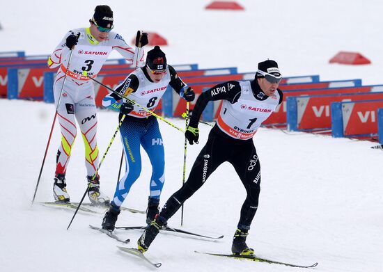 FIS Cross-Country World Cup. 10th World Cup Competition. Men's skiathlon
