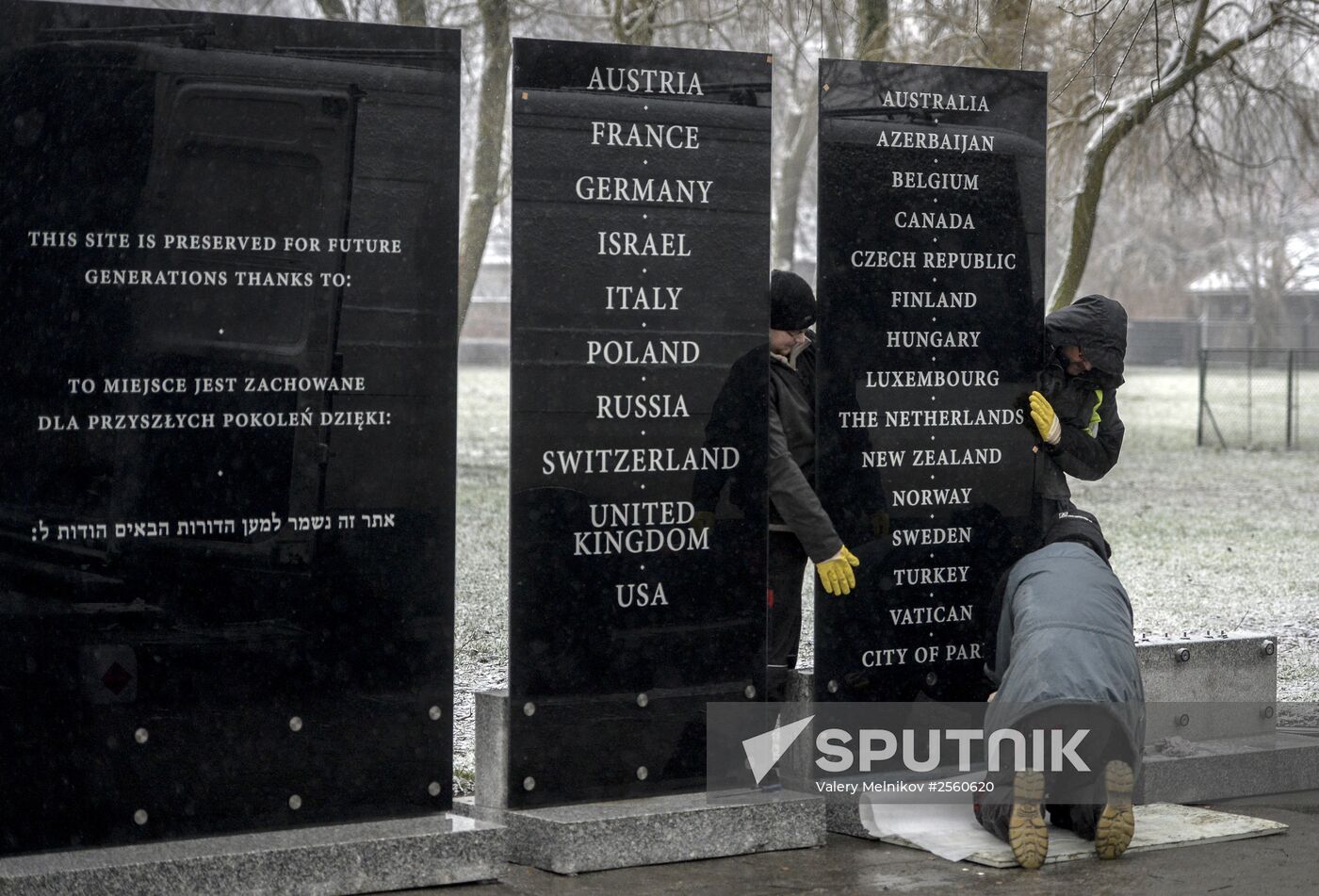 70th anniversary of Auschwitz concentration camp liberation by Red Army