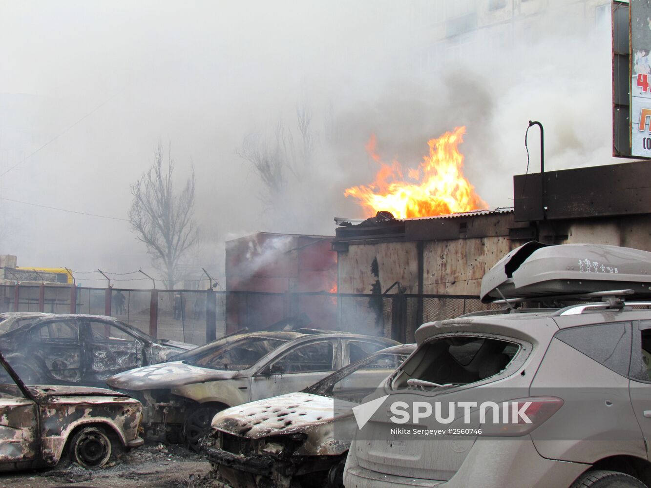 Mariupol after shelling