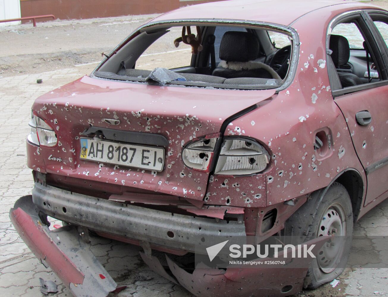 Mariupol after shelling