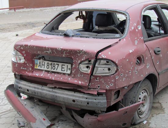 Mariupol after shelling