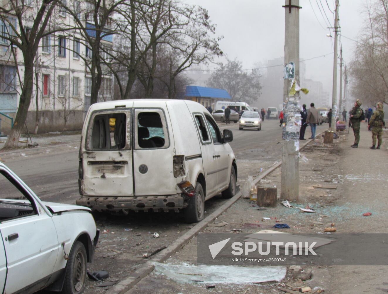 Mariupol after shelling