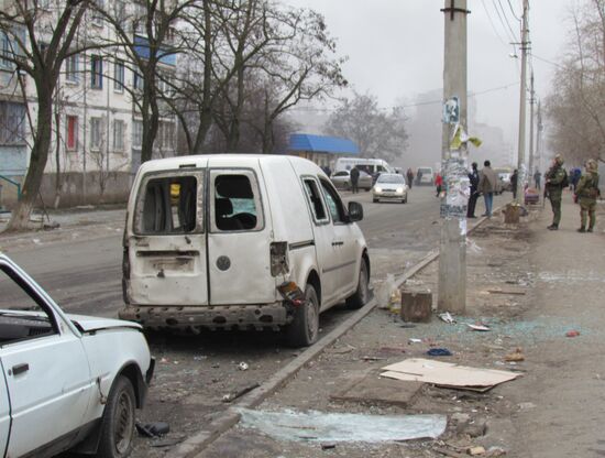 Mariupol after shelling
