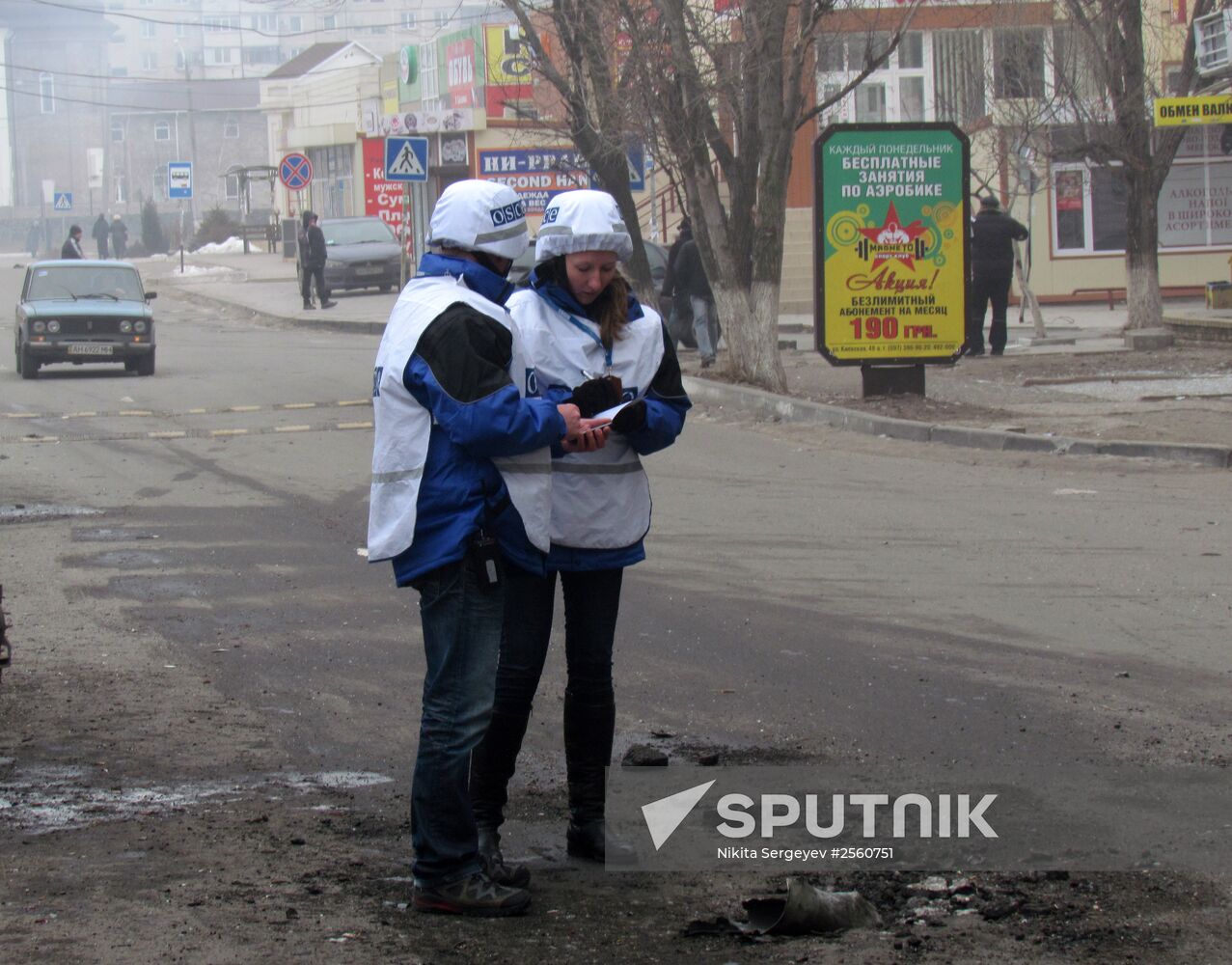 Mariupol after shelling