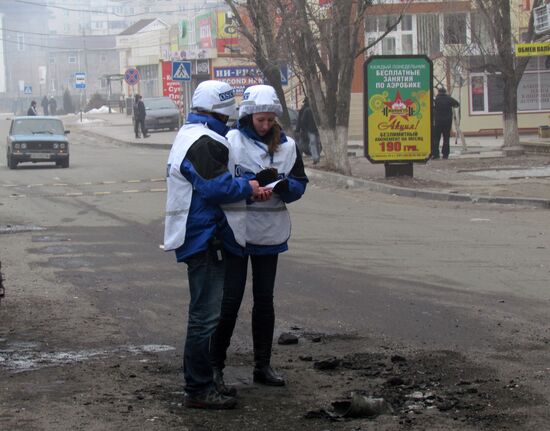 Mariupol after shelling