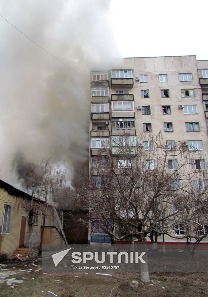 Mariupol after shelling