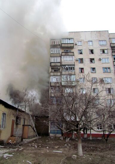 Mariupol after shelling