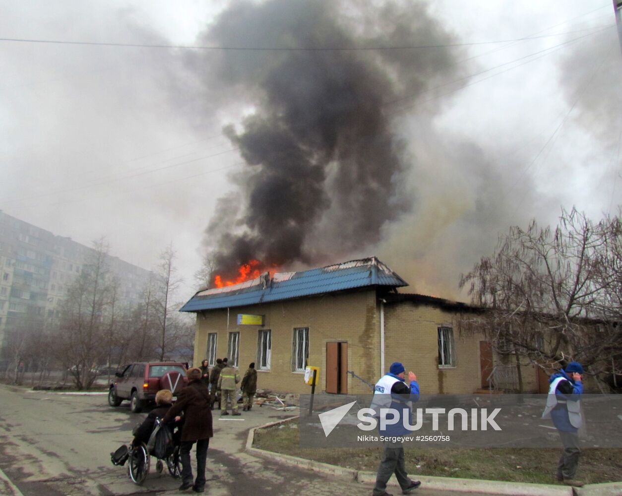 Mariupol after shelling