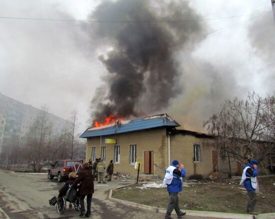 Mariupol after shelling