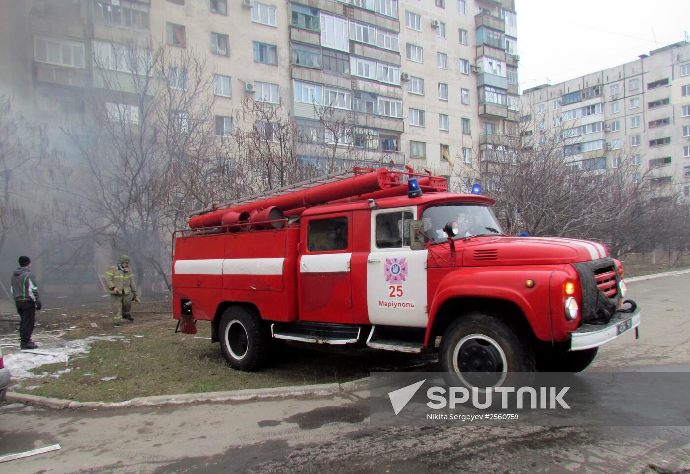 Mariupol after shelling