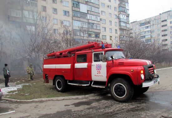 Mariupol after shelling