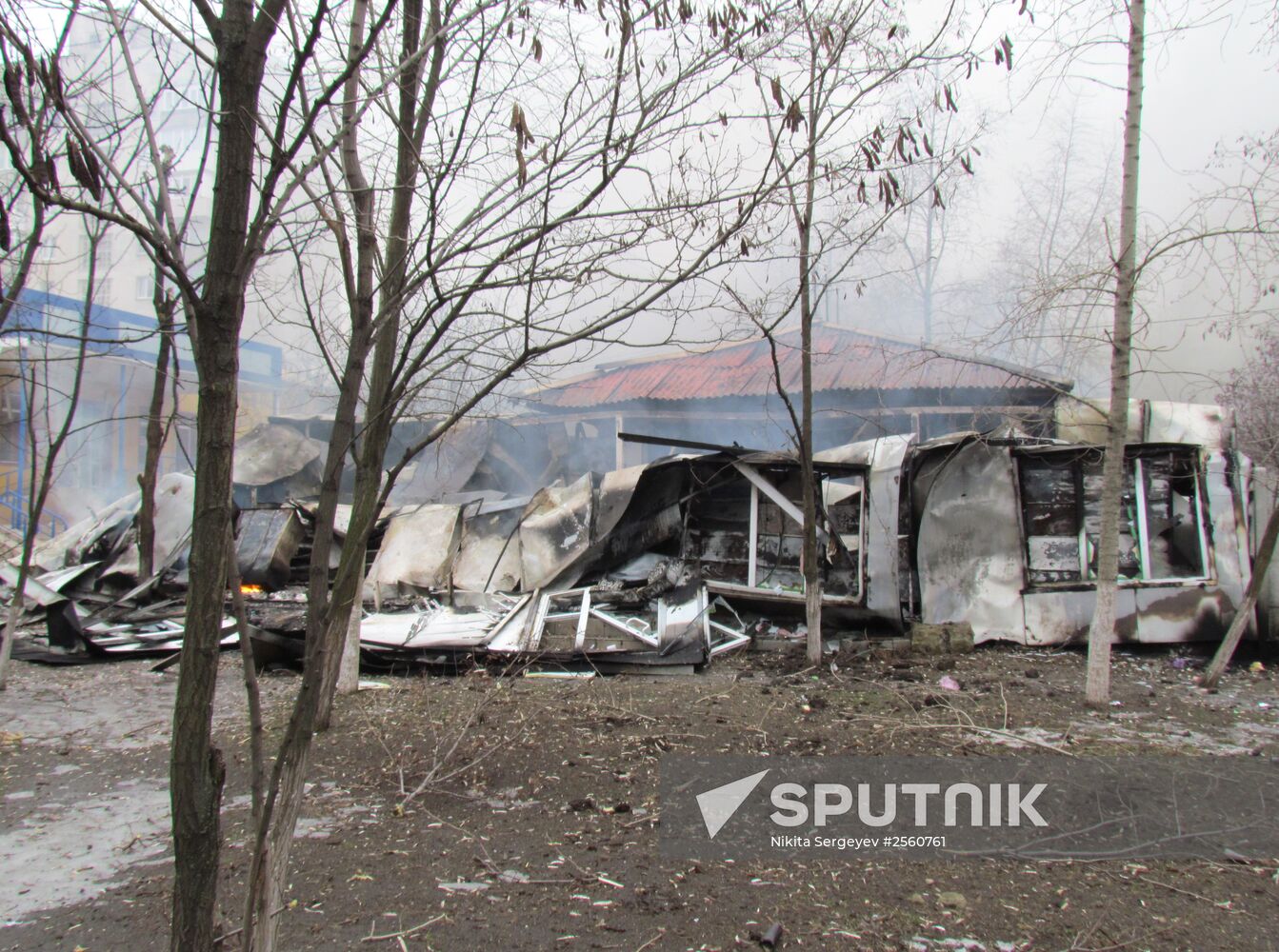 Mariupol after shelling