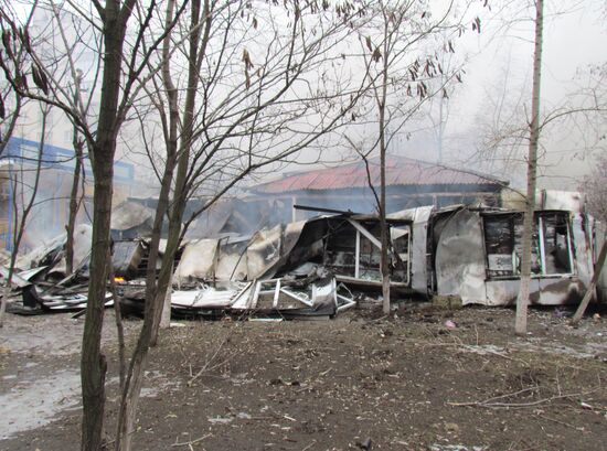 Mariupol after shelling