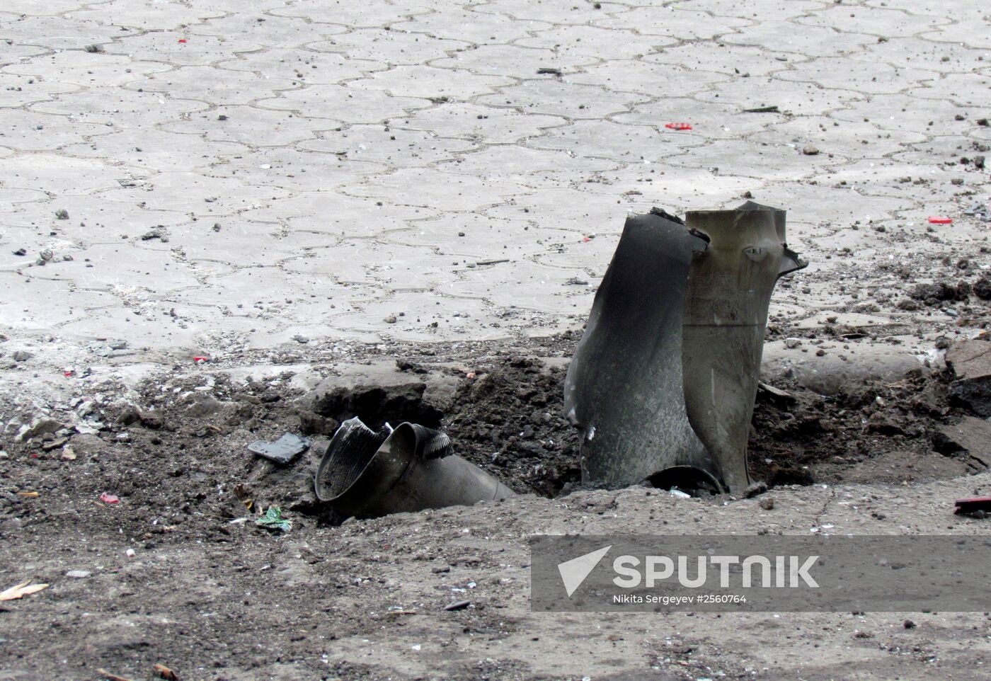 Mariupol after shelling