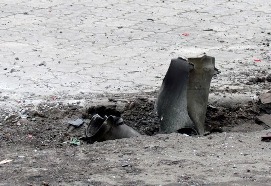 Mariupol after shelling