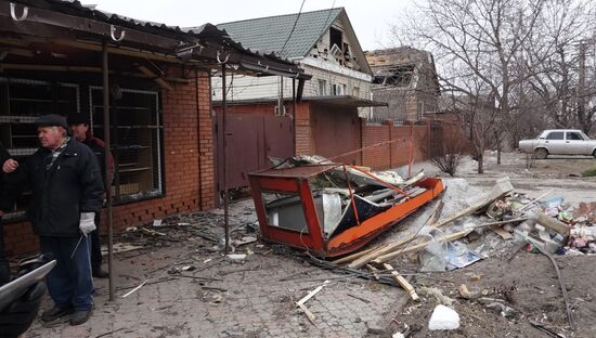 Mariupol after shelling