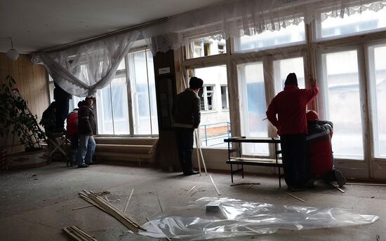 Mariupol after shelling