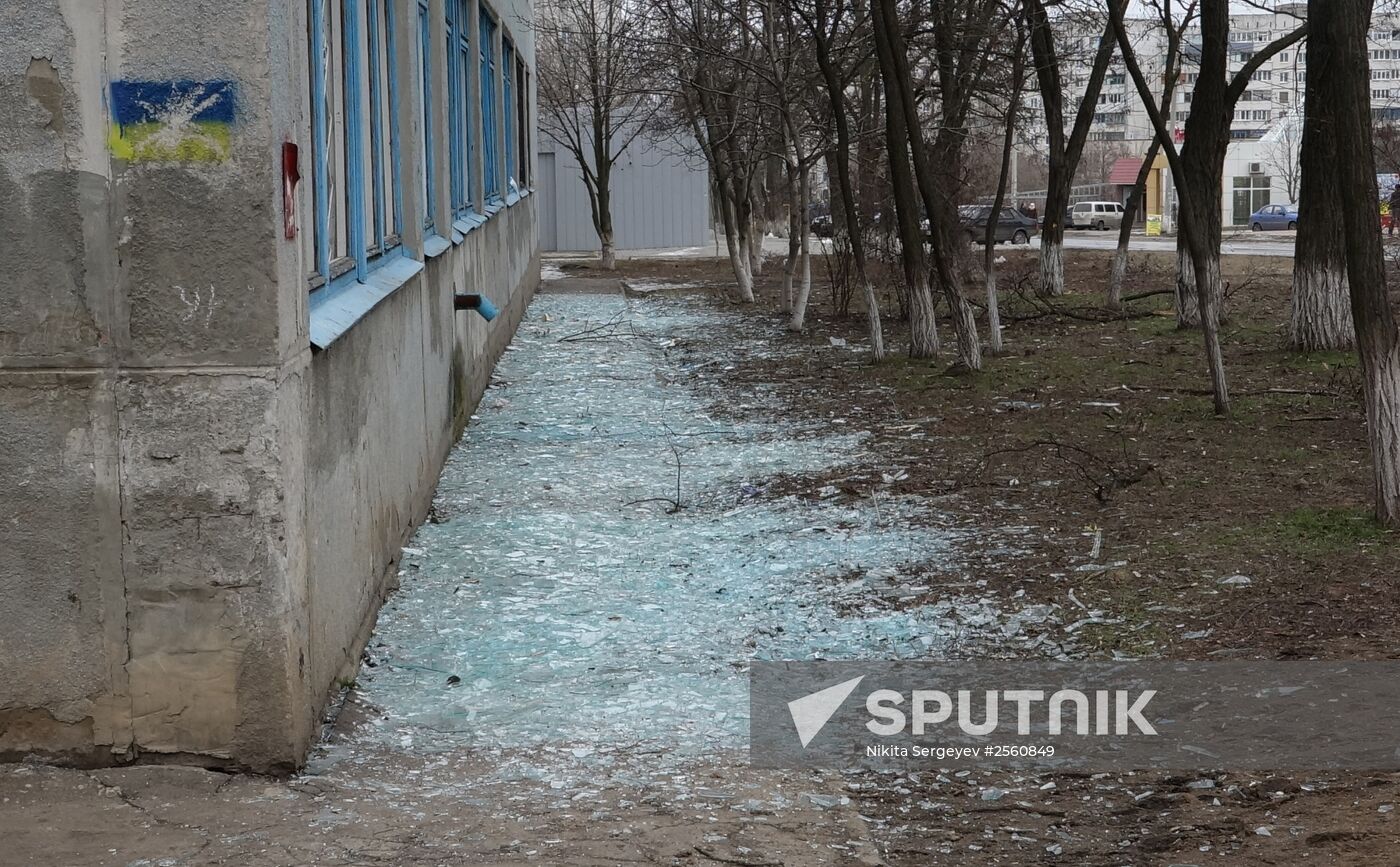 Mariupol after shelling