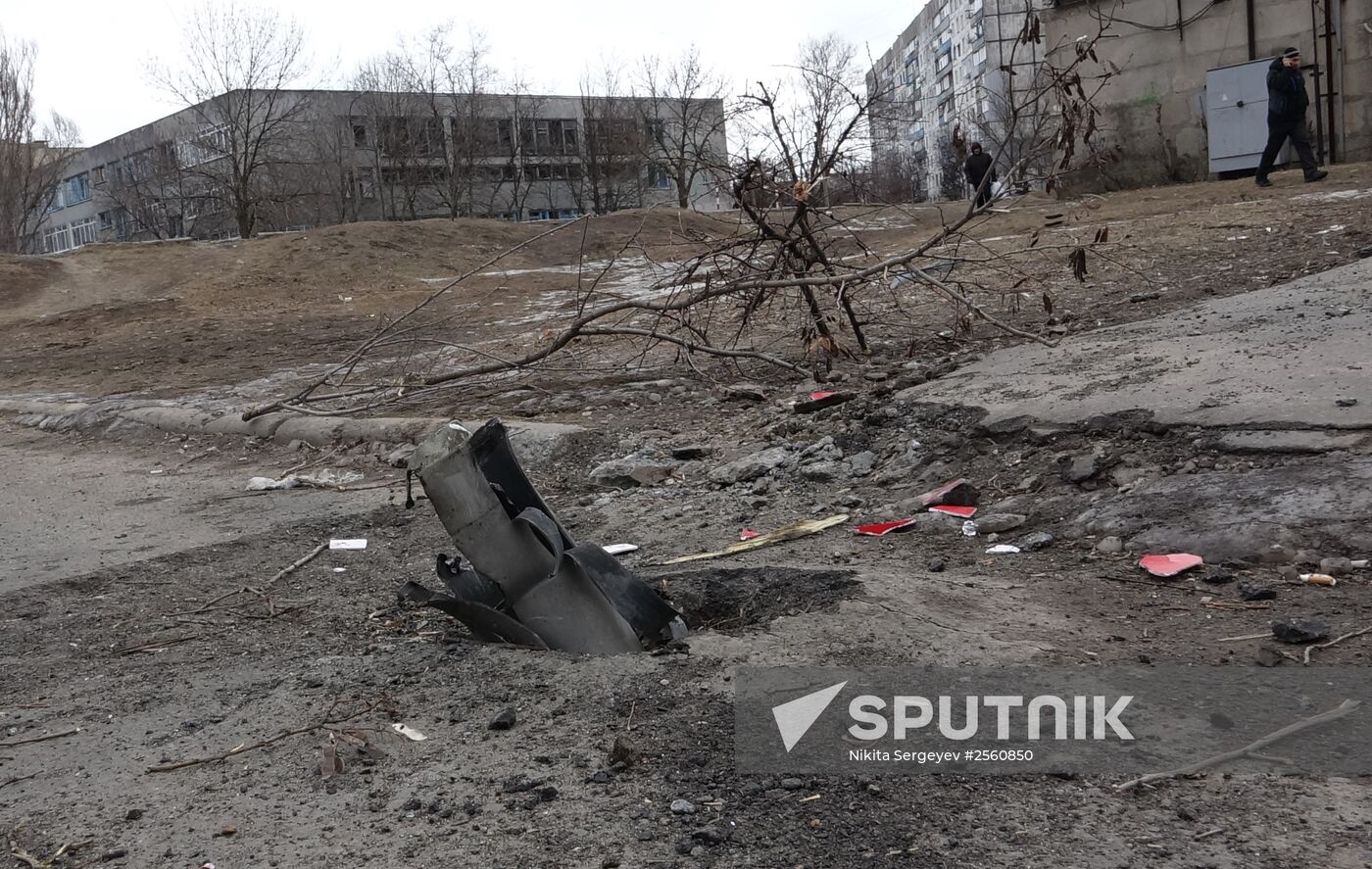 Mariupol after shelling