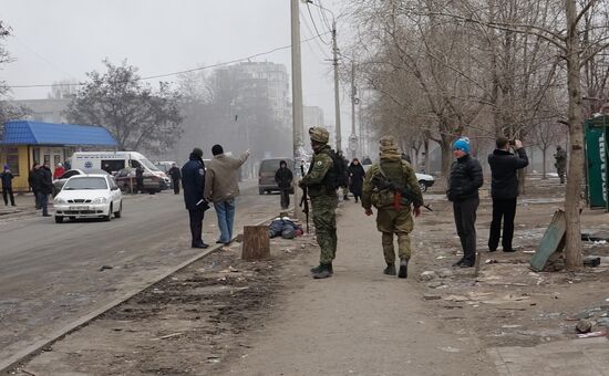 Mariupol after shelling