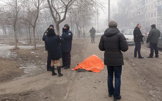 Mariupol after shelling