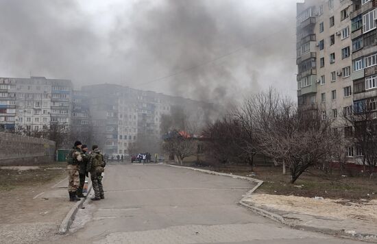 Mariupol after shelling