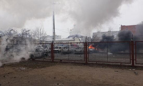 Mariupol after shelling