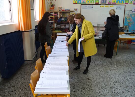 Early legislative election in Greece