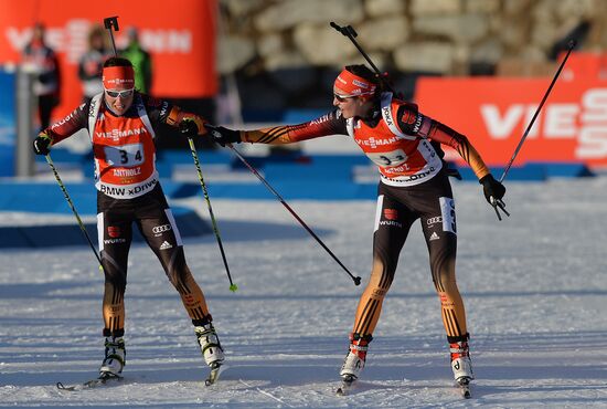 2014–15 Biathlon World Cup – World Cup 6. Women's relay