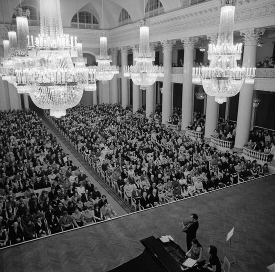 Grand Hall of Leningrad Philharmonia