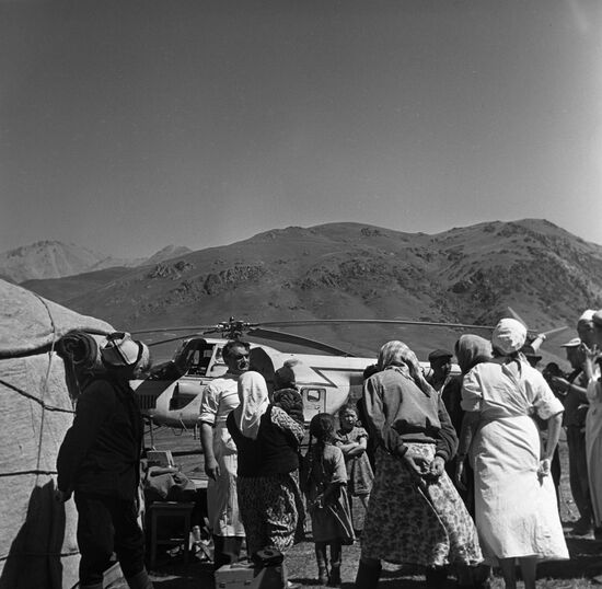 Surgeon with sheepherder's family