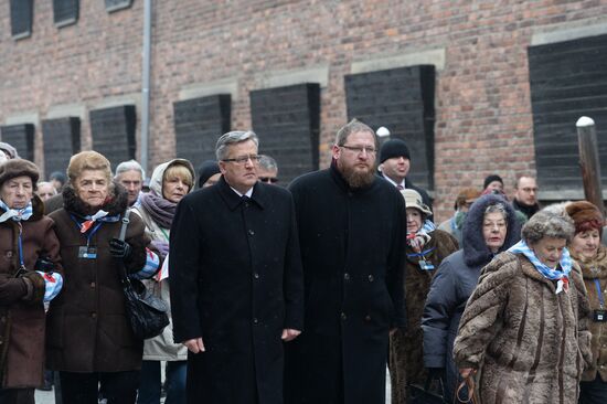 70th anniversary of Auschwitz-Birkenau concentration camp liberation