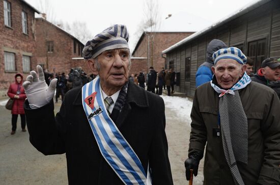 70th anniversary of Auschwitz-Birkenau concentration camp liberation