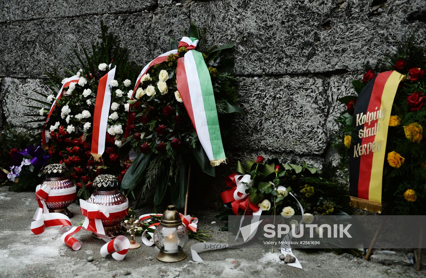 The 70th anniversary of liberating inmates of the Auschwitz-Birkenau concentration camp