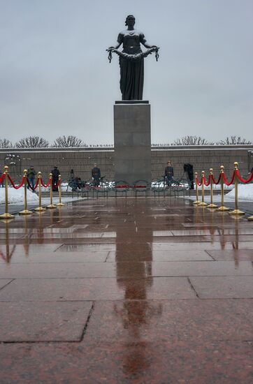 The 71st anniversary of lifting the siege of Leningrad