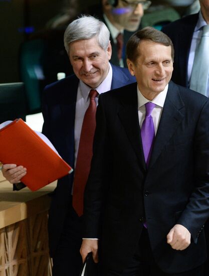 Plenary meeting of the winter session of the Parliamentary Assembly Council of Europe