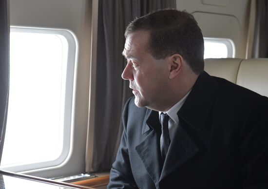 Prime Minister Dmitry Medvedev visits Central Federal District