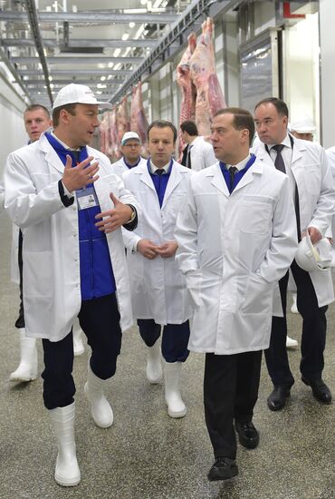 Prime Minister Dmitry Medvedev visits Central Federal District