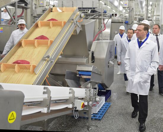 Prime Minister Dmitry Medvedev visits Central Federal District