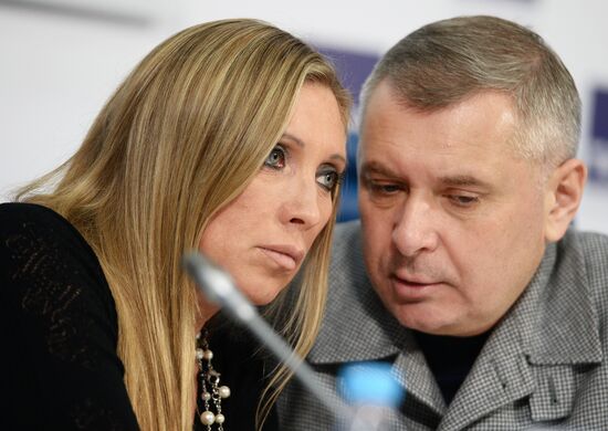 Press conference on International "Russian Winter" Track and Field Competitions