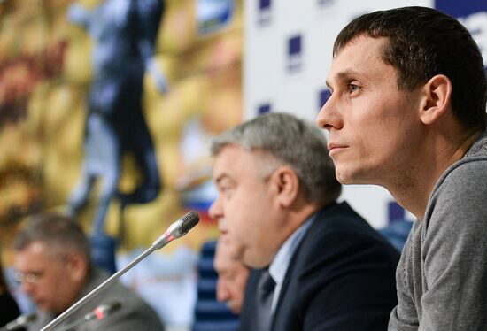 Press conference on International "Russian Winter" Track and Field Competitions