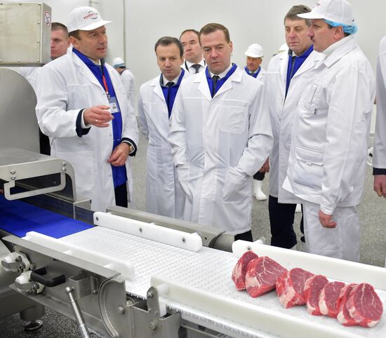 Prime Minister Dmitry Medvedev visits Central Federal District