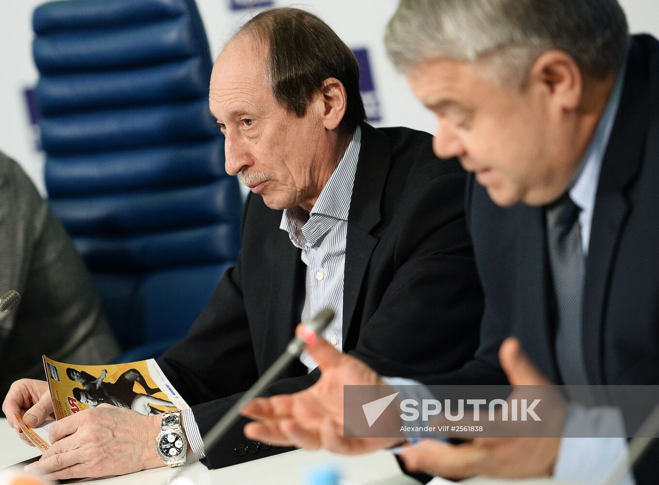 Press conference on International "Russian Winter" Track and Field Competitions