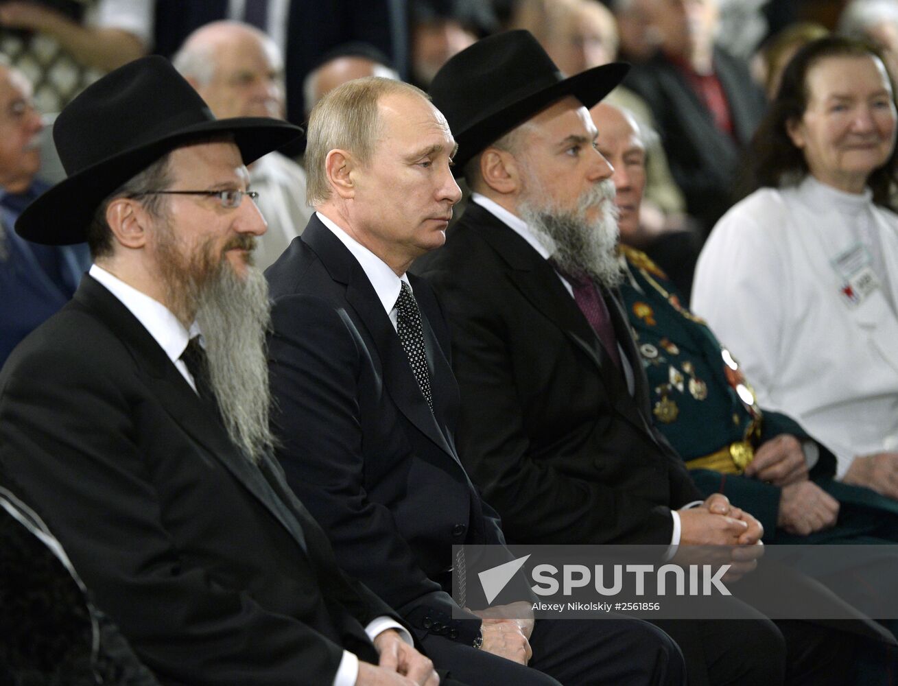 President Vladimir Putin attends International Holocaust Remembrance Day events