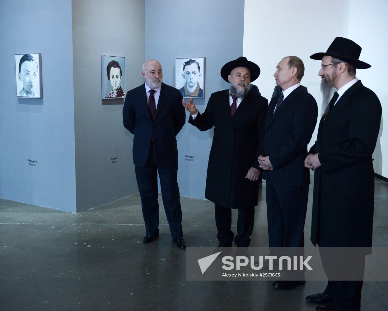 President Vladimir Putin attends International Holocaust Remembrance Day events