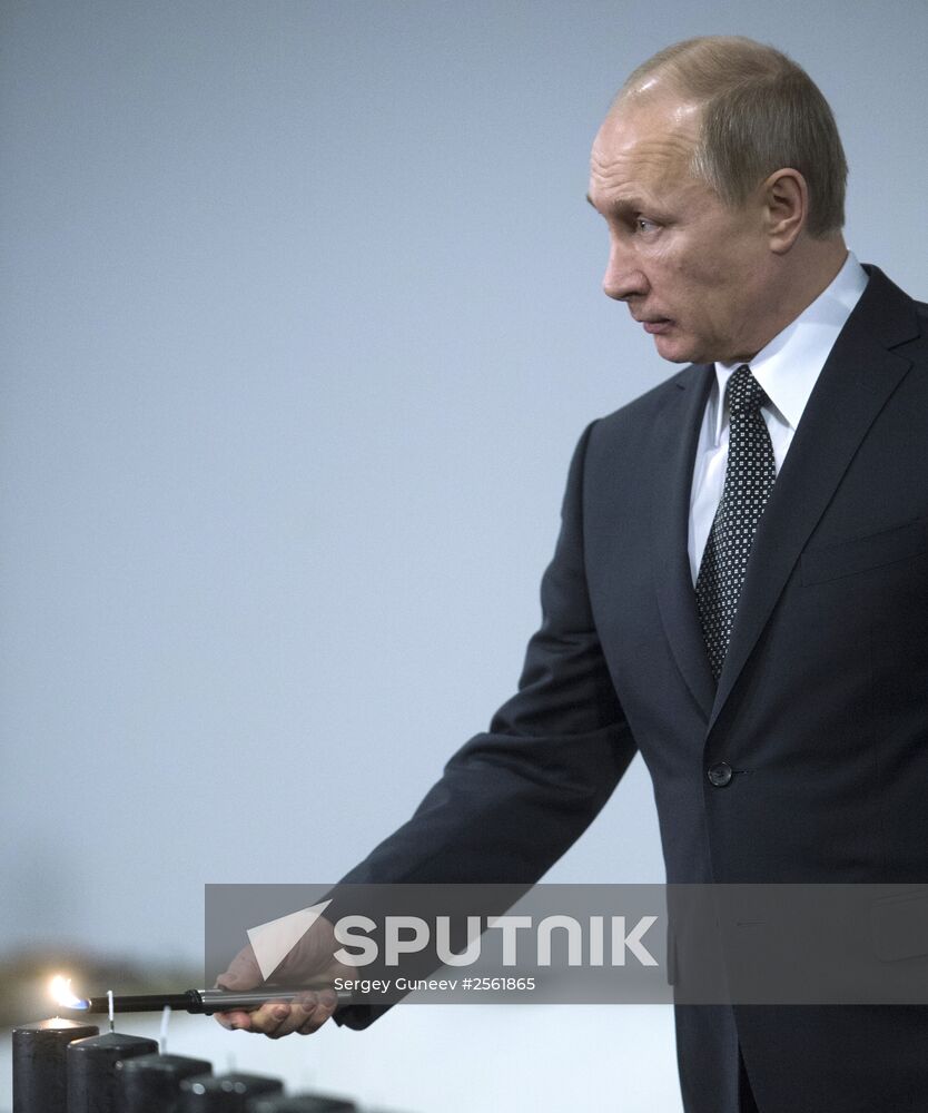 President Vladimir Putin attends International Holocaust Remembrance Day events