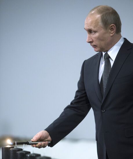 President Vladimir Putin attends International Holocaust Remembrance Day events