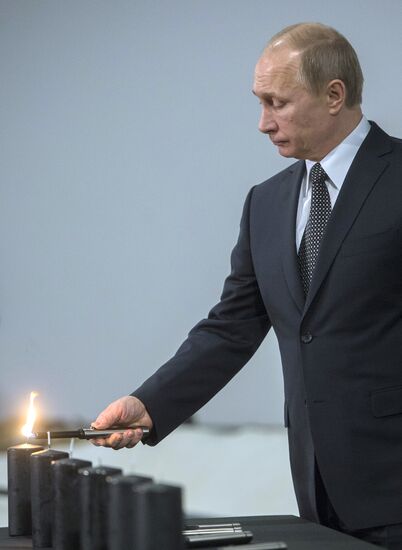 President Vladimir Putin attends International Holocaust Remembrance Day events