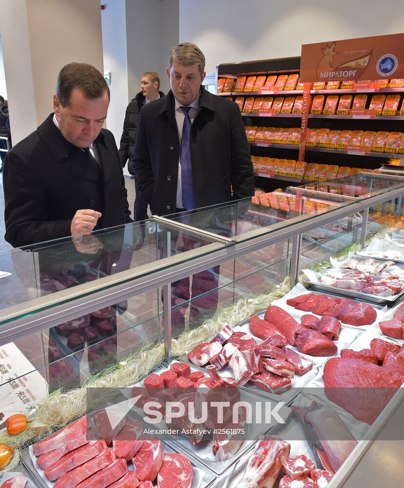 Prime Minister Dmitry Medvedev visits Central Federal District